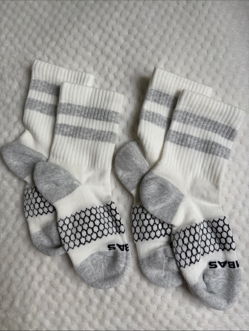 NWOT Bombas Women’s Vintage Stripes Quarter Socks, 2 Pairs Small 4-7.5